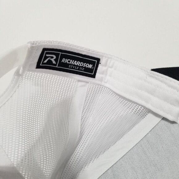 NWT WHITE CAP RICHARDSON ORIGINAL TRUCKER SNAPBACK‎ HAT - Picture 6 of 7